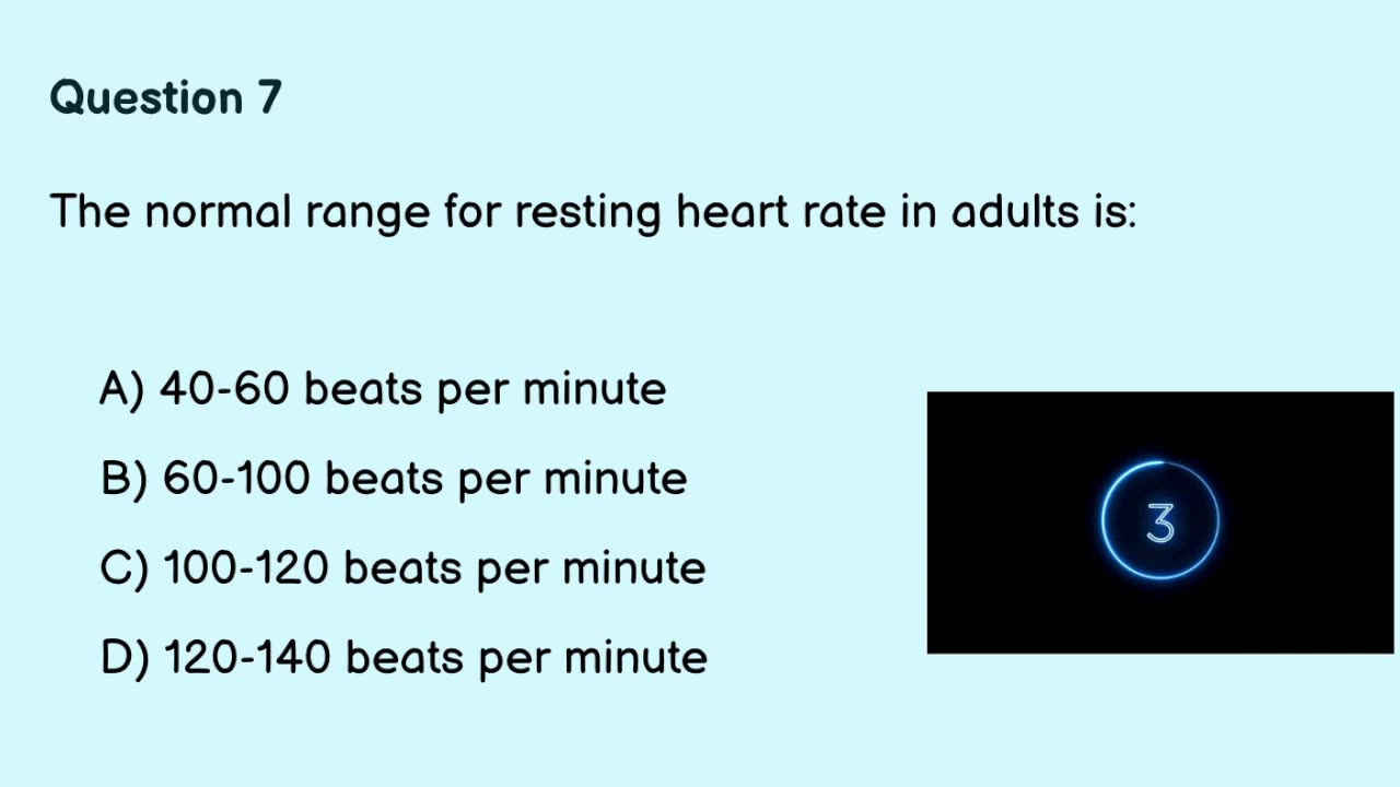 The Cardiovascular Quiz