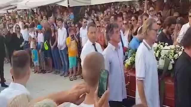 Splićani se na rivi opraštaju od Olivera