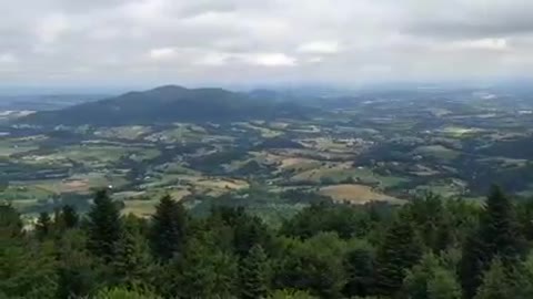Widoki z polany na Śnieżnicy 😀 (10.07.2021)