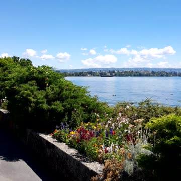 Lake leman in switzerland the best in the world