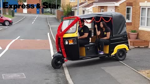 Tuk tuk rides on offer in Oldbury