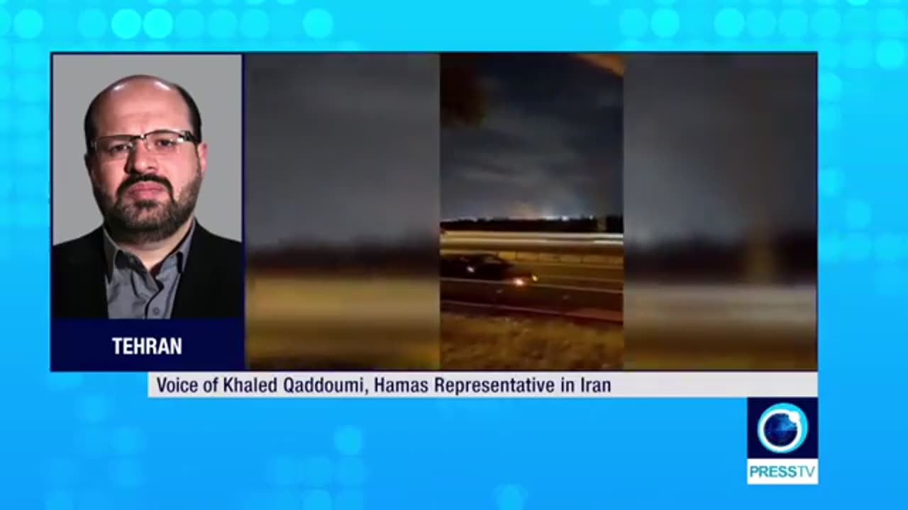 Referring to Iran's retaliatory missile attack against Israel