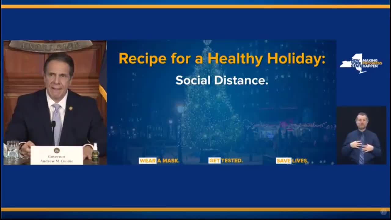 Gov. Cuomo: Santa Is Going to be VERY Good to Me