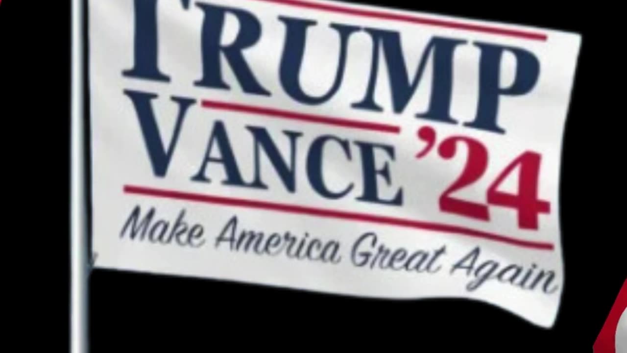 FREE Trump Vance 2024 Flag