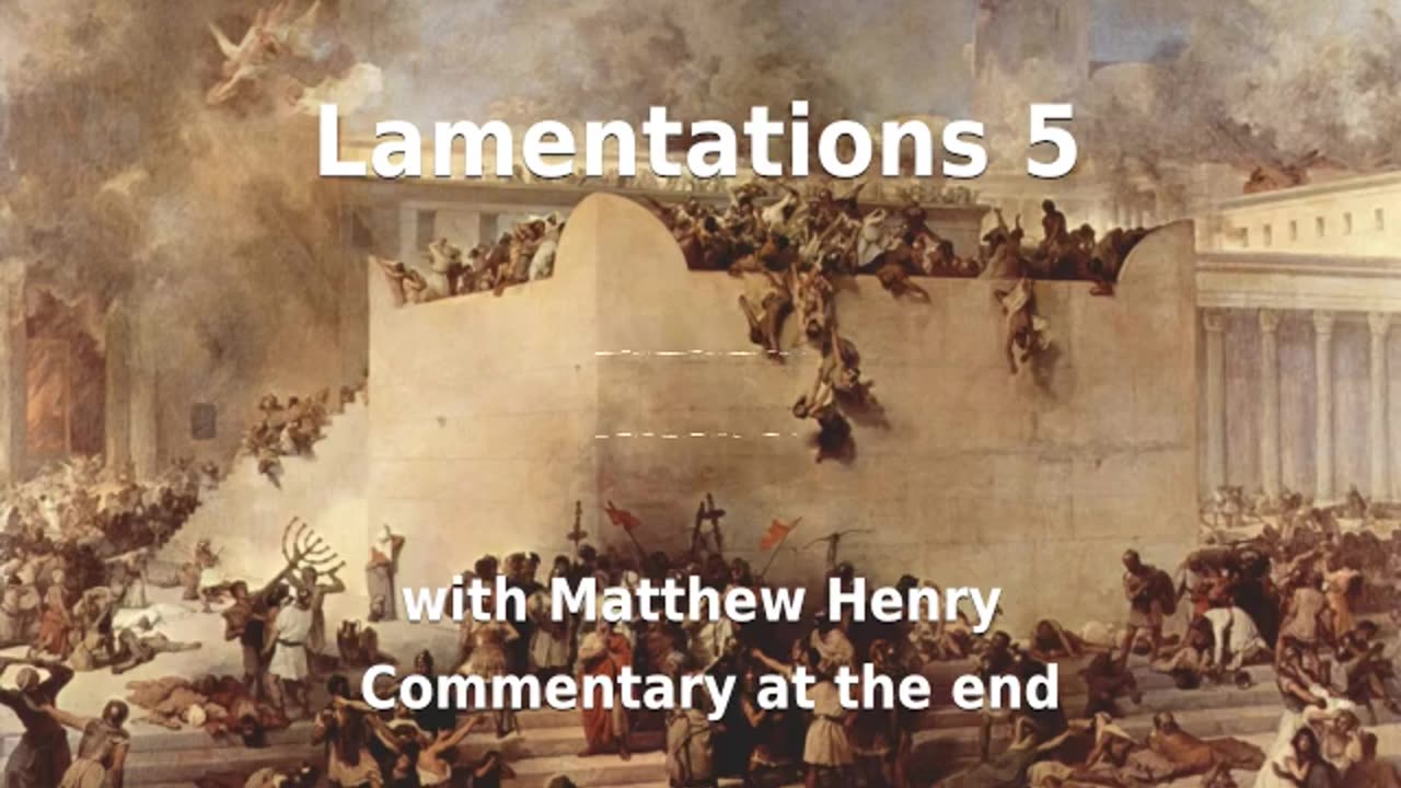 🙏✨ Appealing for Divine favour! Lamentations 5 Explained. ✝️