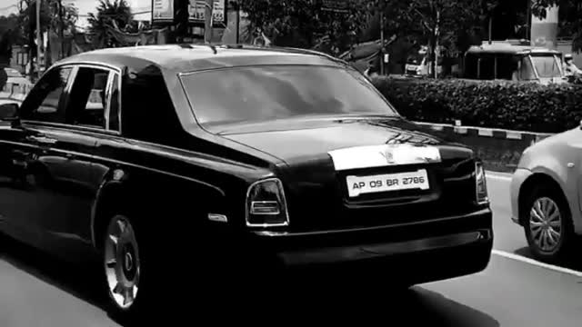 Rolls Royce running attitude video