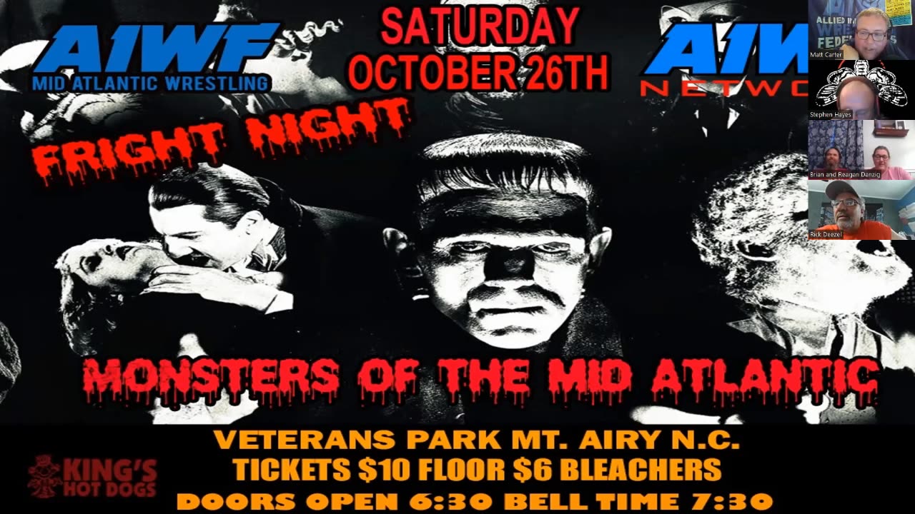 AIWF Ringside Wrestling September 29th 2024