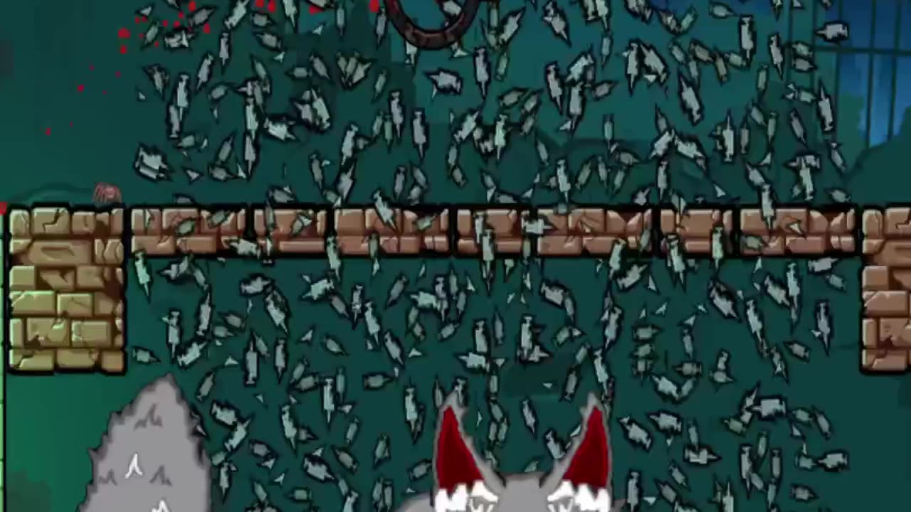 Cascadas de agujas #supermeatboyforever