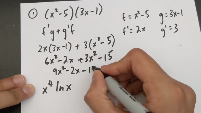 Derivation Product Rule