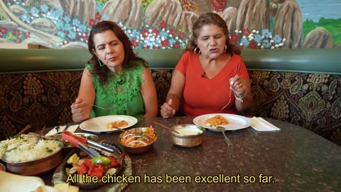 Mexican Moms Try Indian Food!