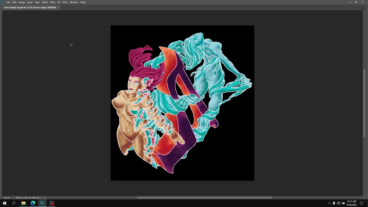 "She who has no Soul" Timelapse Edit