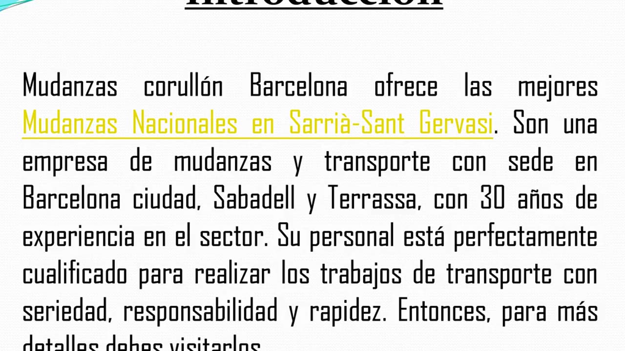 Una de las mejores Mudanzas De Oficinas en Sarrià-Sant Gervasi