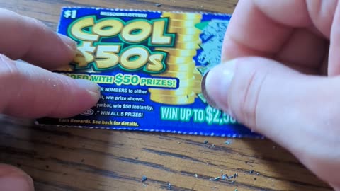 Will I win big . MO Lottery cool 50's