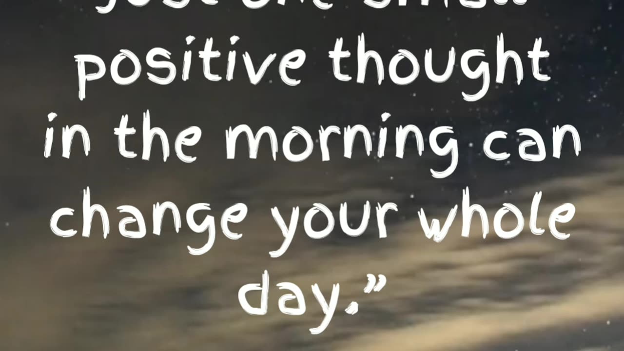Motivational video