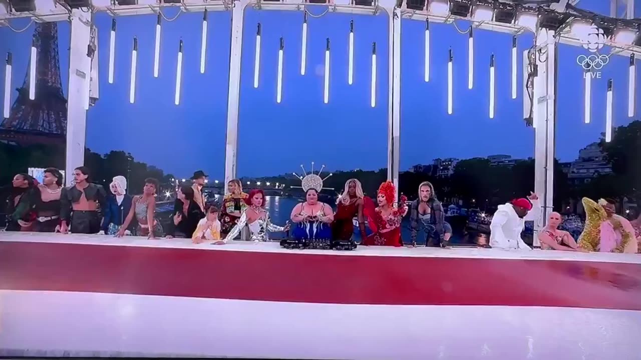 L'apertura delle Olimpiadi di Parigi