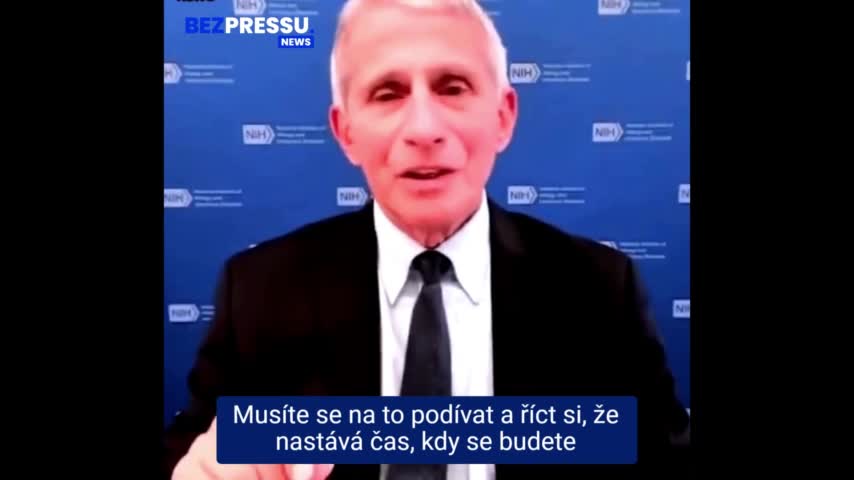 "Vzdejte se svých svobod pro vyšší dobro společnosti" Fauci