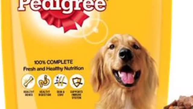 Pedigree dogs food...