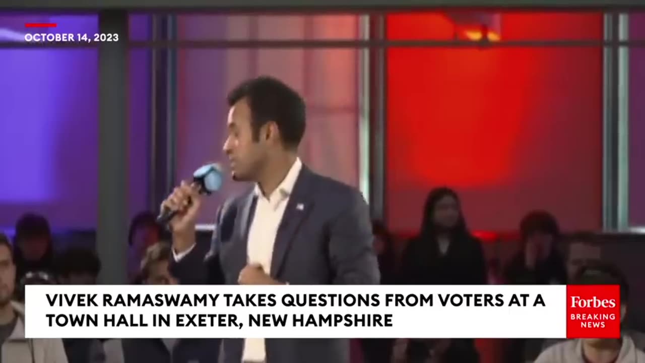 WATCH- New Hampshire Voter Hammers Vivek Ramaswamy Over Experience And Qualifications