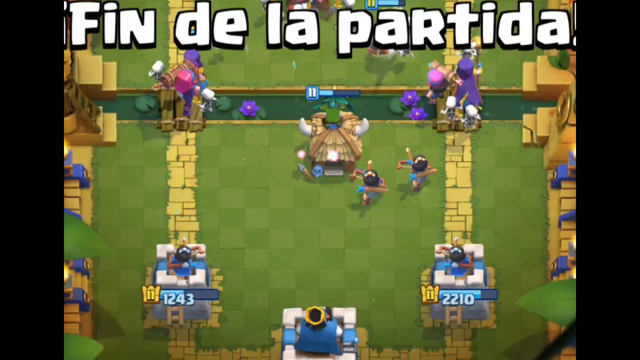 Desafio choza de duendes fiestera #clashroyale