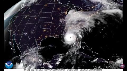 Was hurricane Helene manipulated