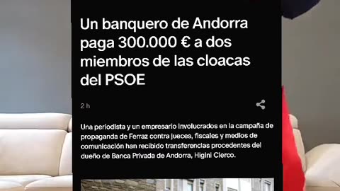 Un #banquero de #Andorra paga 300.000 € a dos miembros de las cloacas del #Psoe