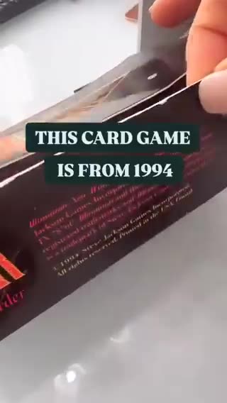 Το παιχνίδι καρτών "Illuminati" του 1994