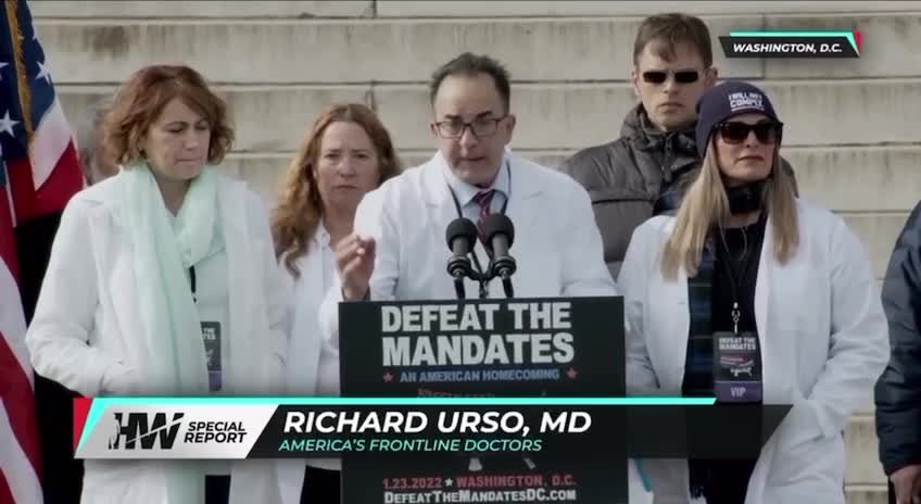 Dr. Richard Urso: “We are not one doctor. We are 17,000 doctors!!”