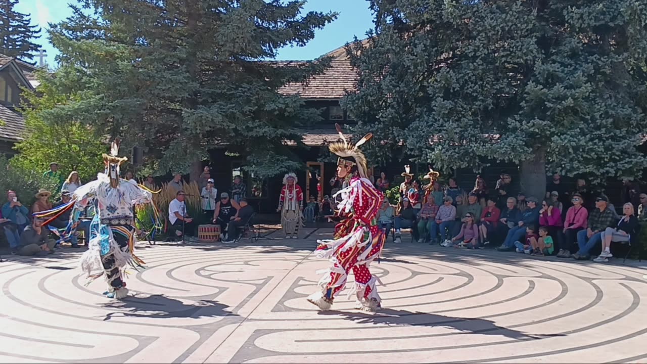 Native American Indian music dance dancing Jackson Wyoming