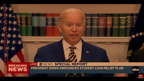 Joe Biden Student Loans/Debt Speech - MANY TIMES OVER