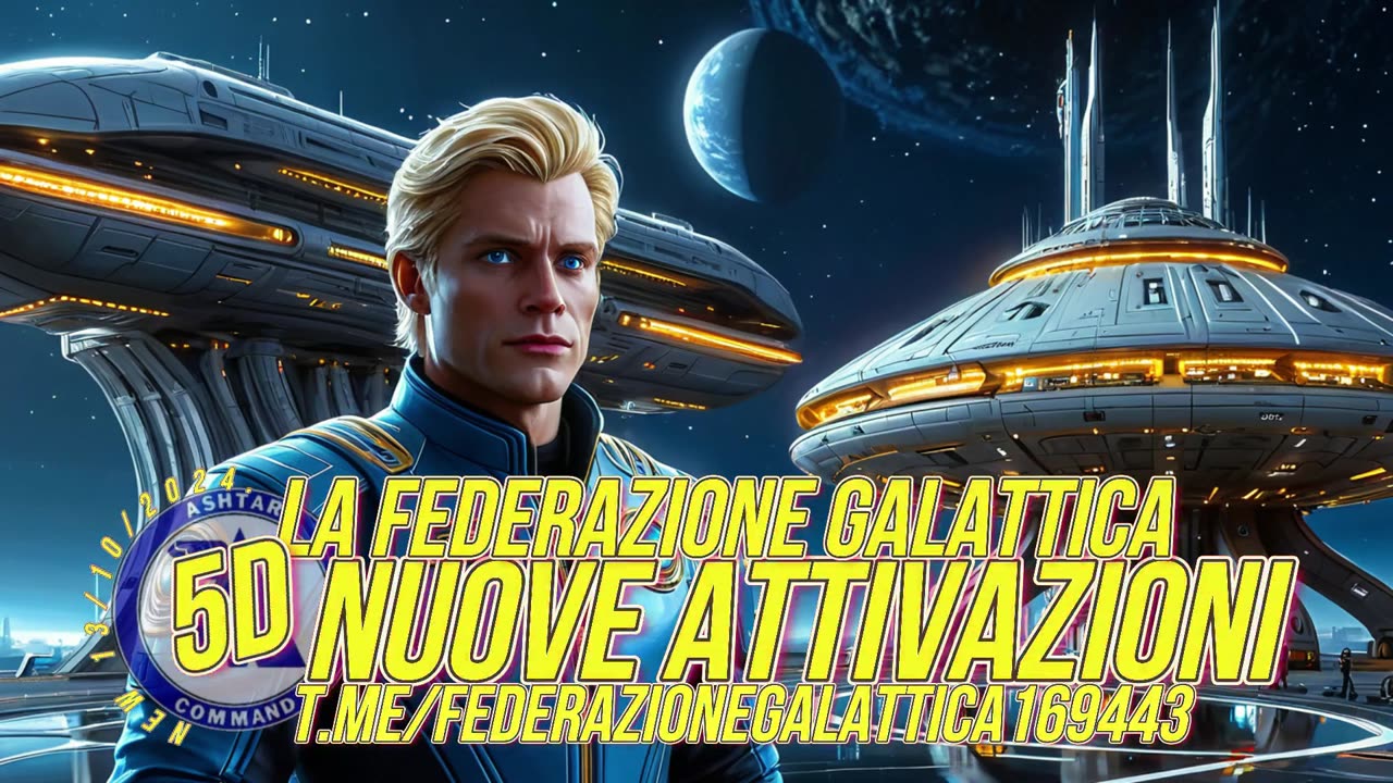 NEW 13/10/2024 La Federazione Galattica: Nuove Attivazioni. - DNA QUANTICO -