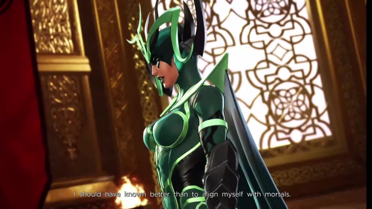 Red Skull Hela and The Destroyer Cut Scene - Marvel Ultimate Alliance 3 The Black Order