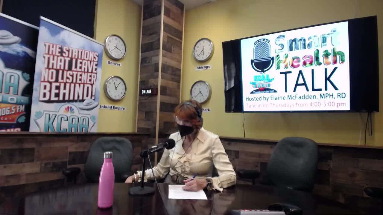 KCAA: Smart Health Talk with Elaine McFadden