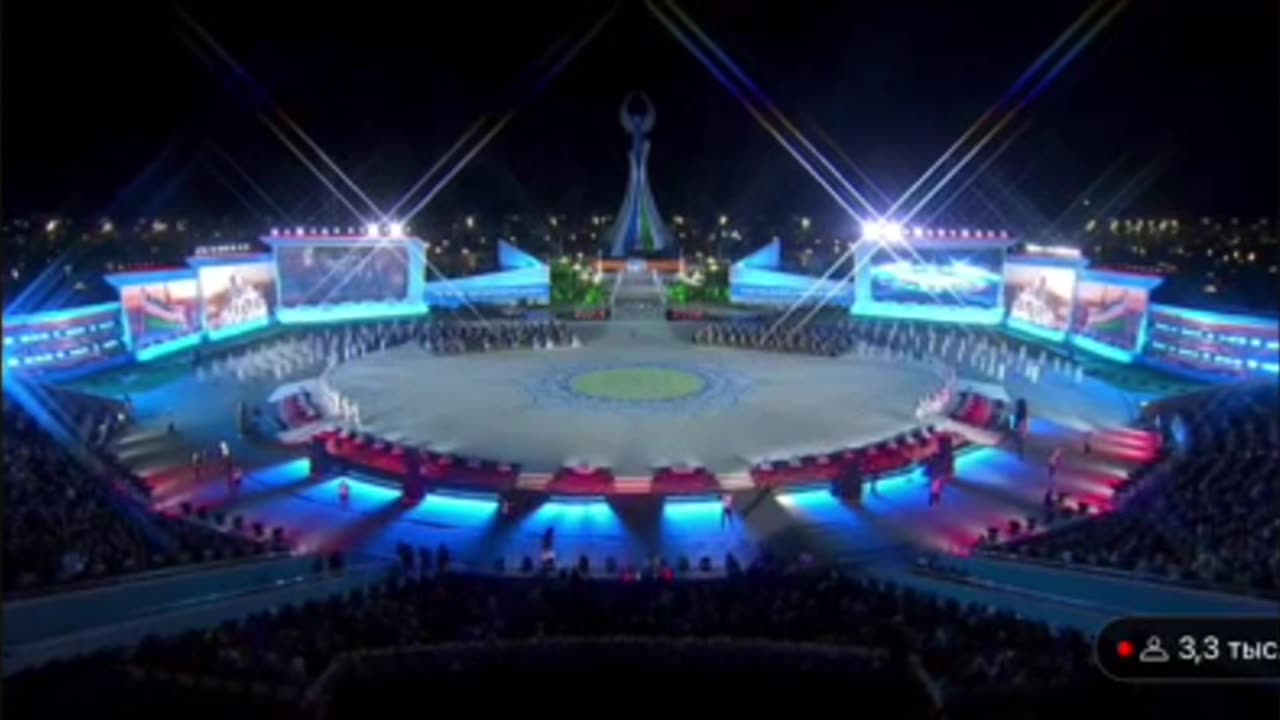 Andijan fc fans in Uzbekistan Independence day celebration