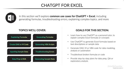 Intro TO ChatGpt For excel