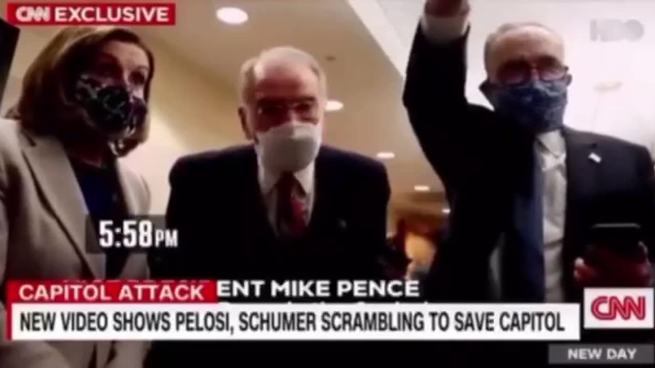 🤔 Video emerges of Pelosi and Pence