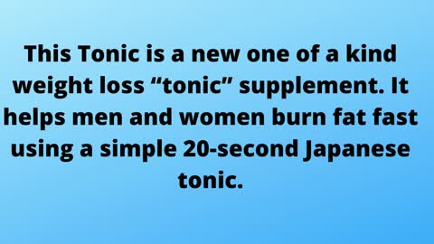 How to loose weight fast
