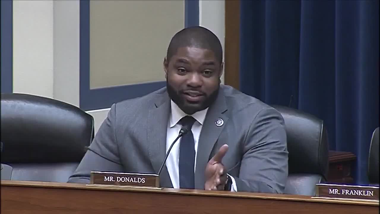 Florida Congressman Takes CRT-Obsessed Liberal to Task in Epic Takedown