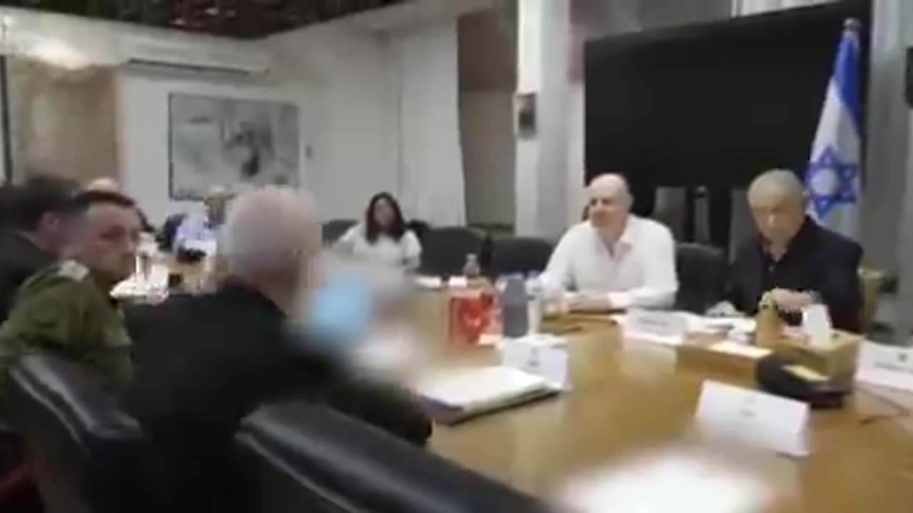 Israel's security cabinet is currently meeting at the IDF headquarters