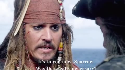 Jack Sparrow Hollywood action movie