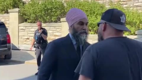 What do you think of Singh's behaviour here?