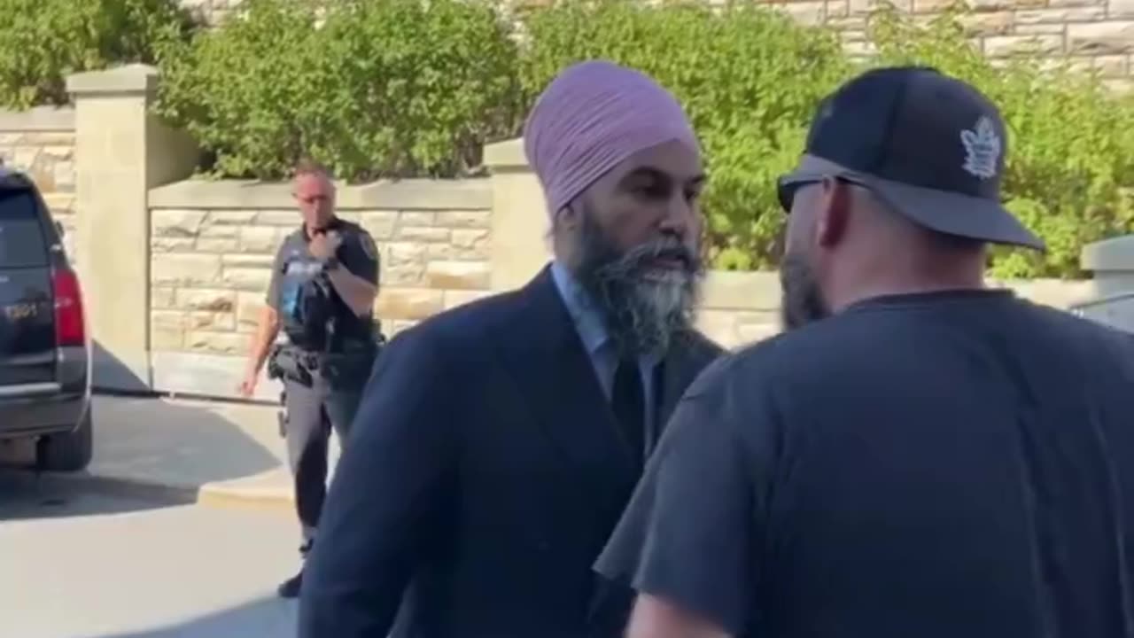 What do you think of Singh's behaviour here?