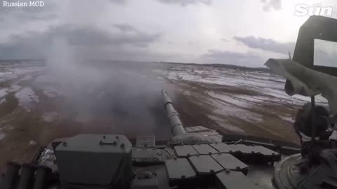 Russian & Belarusian military carryout missile drills out Ukraine border