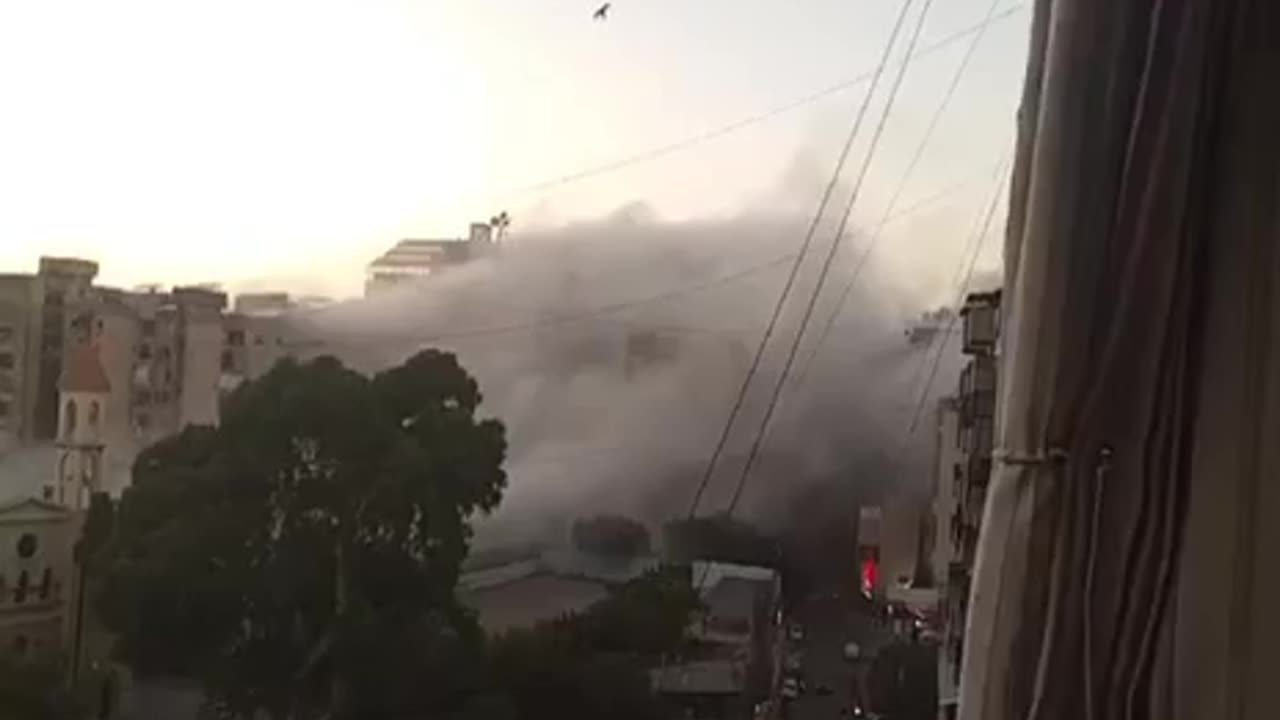 Israel has bombed Beirut