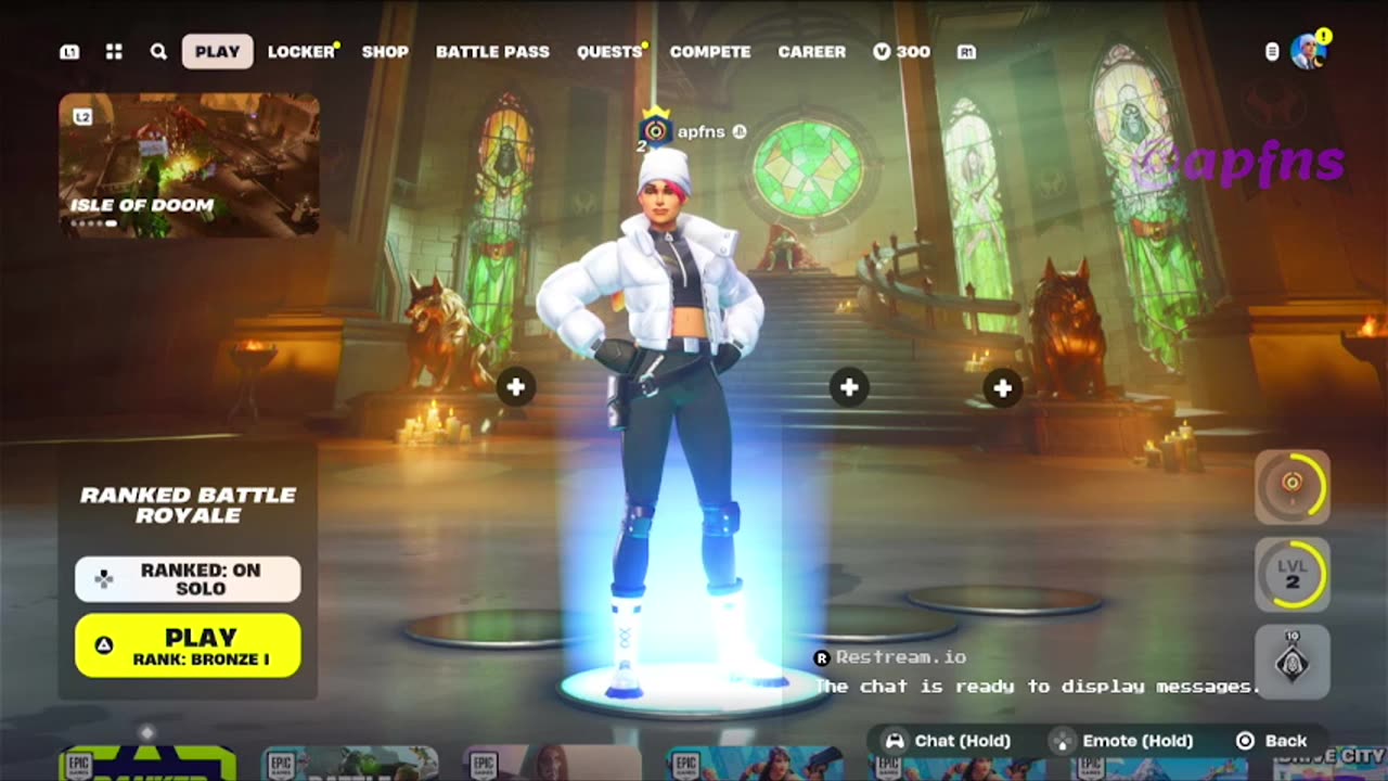 09-16-24 @apfns Live on YT & Twitch Fortnite Afternoon Stream PS5