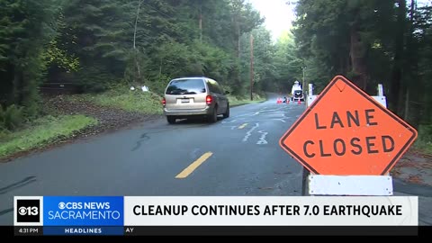 CLEANUP CONTIUES IN HOMBOLT COUNTY, AFTER 7.0 QUAKE