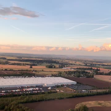 Flying airplanes with brother-in-law - beautiful Oregon
