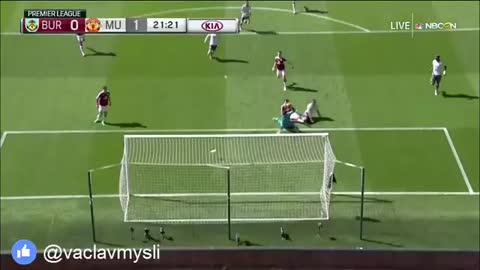 GOOOOAL Anthony Martial vs Burnley 0-1