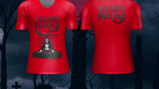 camisas da calafrio dracula