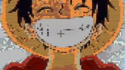 luffy minecraft #anime #onepice