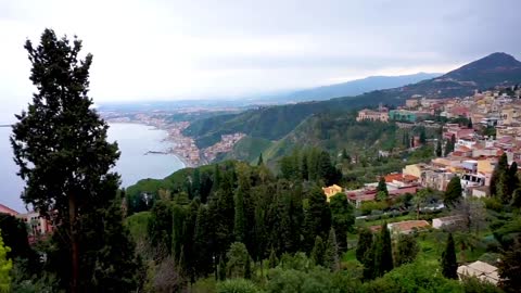 Scenery of Taormina, Sicily, Italy My Travel and Music